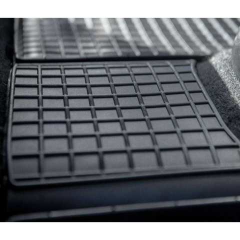 Covorase SEAT Leon II (1P) 2005-2012 (5 bucati) - tip tavita - GRID SEINTEX - 100% cauciuc [4]