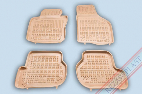 Covorase tip tavita bordura 3 cm - Covorase cauciuc tip tavita SEAT Leon II (1P) 2005-2012 (200206/B) - REZAW PLAST 100514