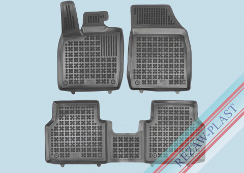 Covorase Auto - Covorase cauciuc tip tavita SKODA Enyaq 2021-prezent (200216) - REZAW PLAST 100514