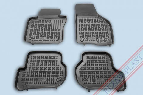 Covorase tip tavita bordura 3 cm - Covorase cauciuc tip tavita SEAT Leon II (1P) 2005-2012 (200206) - REZAW PLAST 100514