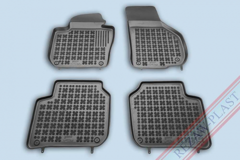 Covorase tip tavita bordura 3 cm - Covorase cauciuc tip tavita SKODA Superb II 2008-2015 (200208) - REZAW PLAST 100514