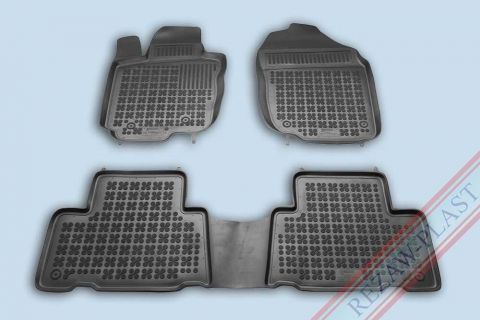 Covorase tip tavita bordura 3 cm - Covorase cauciuc tip tavita TOYOTA Rav 4 (XA30) 2005-2012 (5 usi) (201406) - REZAW PLAST 100514