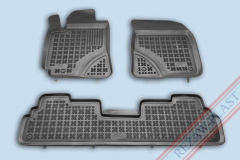 Covorase Auto - Covorase cauciuc tip tavita TOYOTA Corolla Verso II 2004-2009 (201418) - REZAW PLAST 100514