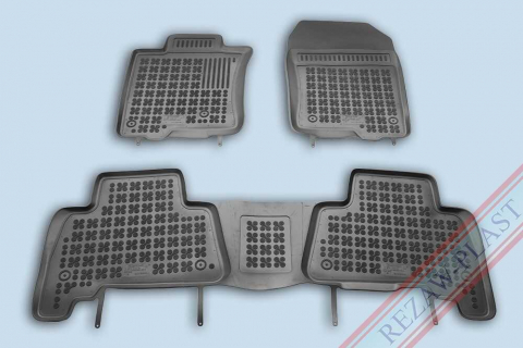 Covorase tip tavita bordura 3 cm - Covorase cauciuc tip tavita TOYOTA Land Cruiser Prado J150 2009-2023 (201416) - REZAW PLAST 100514