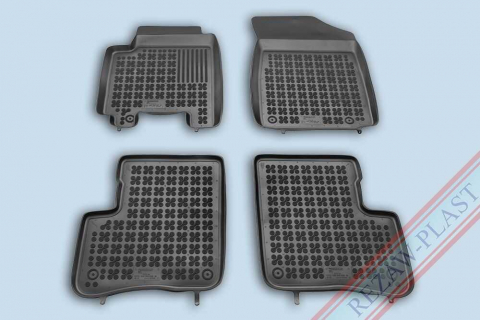 Covorase tip tavita bordura 3 cm - Covorase cauciuc tip tavita TOYOTA Yaris I 1999-2004 (5 usi) (201408) - REZAW PLAST 100514
