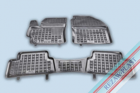 Covorase tip tavita bordura 3 cm - Covorase cauciuc tip tavita TOYOTA Corolla XII (E210) 2018-prezent Hatchback (201436) - REZAW PLAST 100514