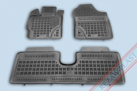 Covorase tip tavita bordura 3 cm - Covorase cauciuc tip tavita TOYOTA Yaris III 2011-2020 (5 usi) (201421) - REZAW PLAST 100514