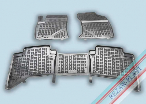 Covorase tip tavita bordura 3 cm - Covorase cauciuc tip tavita TOYOTA Prius IV (XW50) 2015-2022 (201432) - REZAW PLAST 100514