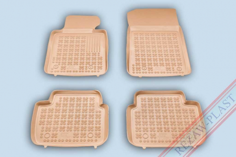 Covorase tip tavita bordura 3 cm - Covorase cauciuc tip tavita BMW Seria 3 E90 / E91 2004-2011 (200702/B) - REZAW PLAST 100514