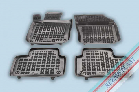 Covorase tip tavita bordura 3 cm - Covorase cauciuc tip tavita VOLVO V60 II 2018-prezent (200417) - REZAW PLAST 100514