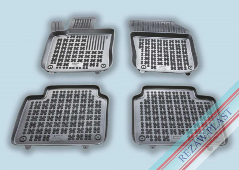 Covorase tip tavita bordura 3 cm - Covorase cauciuc tip tavita VOLVO V90 2016-prezent (200414) - REZAW PLAST 100514