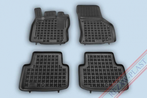 Covorase tip tavita bordura 3 cm - Covorase cauciuc tip tavita VW Passat B8 2015-2023 (200119) - REZAW PLAST 100514