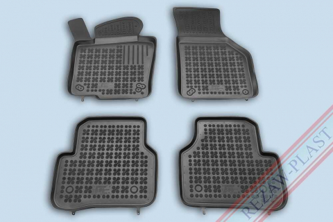 Covorase tip tavita bordura 3 cm - Covorase cauciuc tip tavita VW Passat B6 2005-2010 (200102) - REZAW PLAST 100514