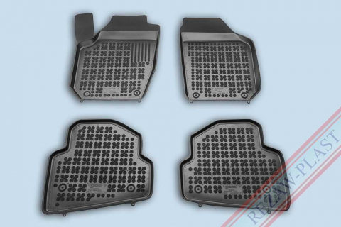 Covorase tip tavita bordura 3 cm - Covorase cauciuc tip tavita SKODA Fabia II 2007-2014 (200204) - REZAW PLAST 100514