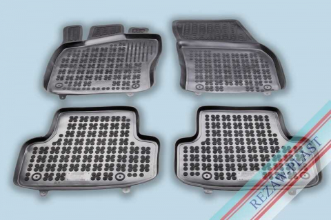 Covorase tip tavita bordura 3 cm - Covorase cauciuc tip tavita SKODA Karoq 2017-prezent (200214) - REZAW PLAST 100514