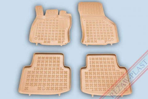 Covorase cauciuc tip tavita VW Passat B8 2015-2023 (200119/B) - REZAW PLAST 100514 Covorase tip tavita bordura 3 cm - Covorase cauciuc tip tavita VW Passat B8 2015-2023 (200119/B) - REZAW PLAST 100514