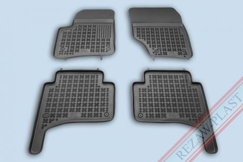 Covorase Auto - Covorase cauciuc tip tavita VW Touareg I (7L) 2002-2010 (200105) - REZAW PLAST 100514