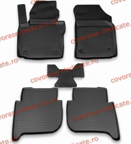 Covorase tip tavita bordura 3 cm - VW Touran I 2003-2015