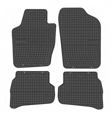 Covorase bordura 1 cm - Covorase cauciuc VW Polo (6R) 2009-2017 - 0394 P40 - EL TORO 100065
