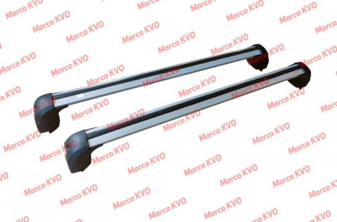 Set bare portbagaj cu cheie DACIA Logan III 2020-prezent - ALUMINIU - KVOLG3 - KVO 101242 [3]