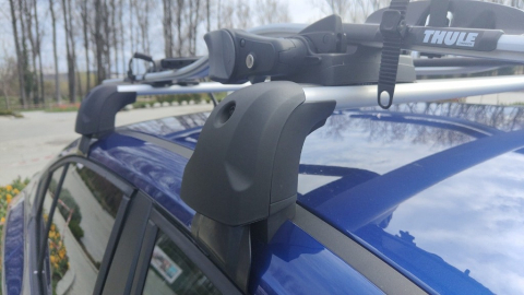 Set bare portbagaj cu cheie DACIA Logan III 2020-prezent - ALUMINIU - KVOLG3 - KVO 101242 [2]