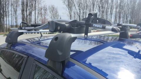 Set bare portbagaj cu cheie DACIA Sandero III 2020-prezent - ALUMINIU - KVOSND3 - KVO 101242 [1]