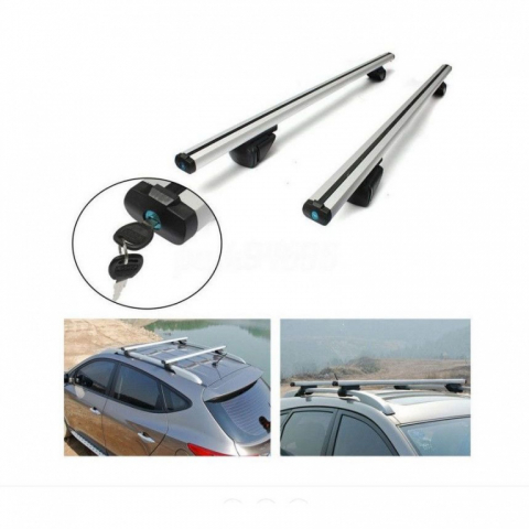 Set bare portbagaj cu cheie SKODA Octavia III 2013-2019 Combi - ALUMINIU - K20 - KVO 100181