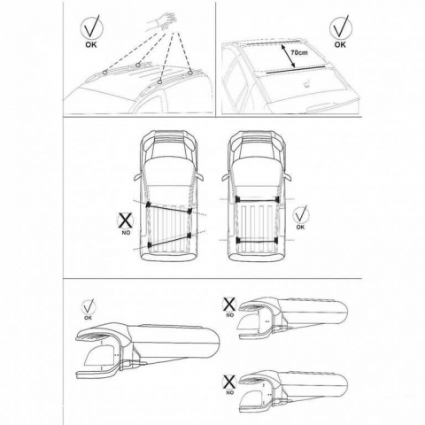 Set bare portbagaj WingBar DACIA Duster I 2010-2017 - ALUMINIU - 14.V1.G - KVO 100995 [4]