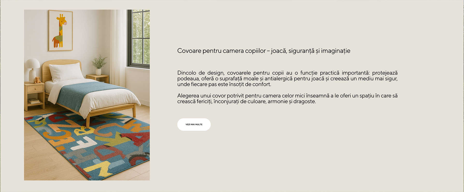 Camera copii Baner secundar