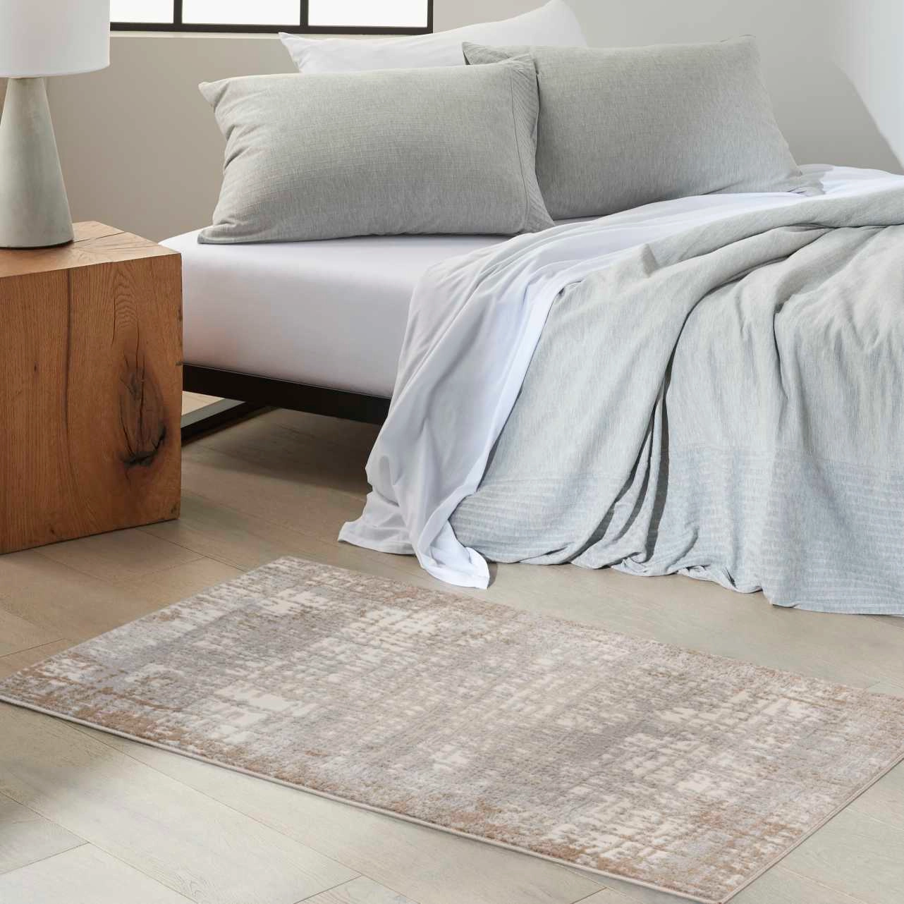 Covor Model Calvin Klein CK950, Crem, Bej, Gri, Modern, Ideal pentru Living, Dormitor, Birou, Sufragerie [4]