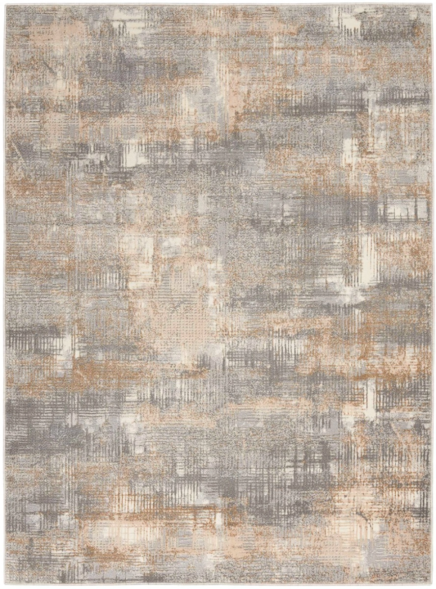 Covor Model Calvin Klein CK951, Gri, Bej, Modern, Ideal pentru Living, Dormitor, Birou, Sufragerie [1]
