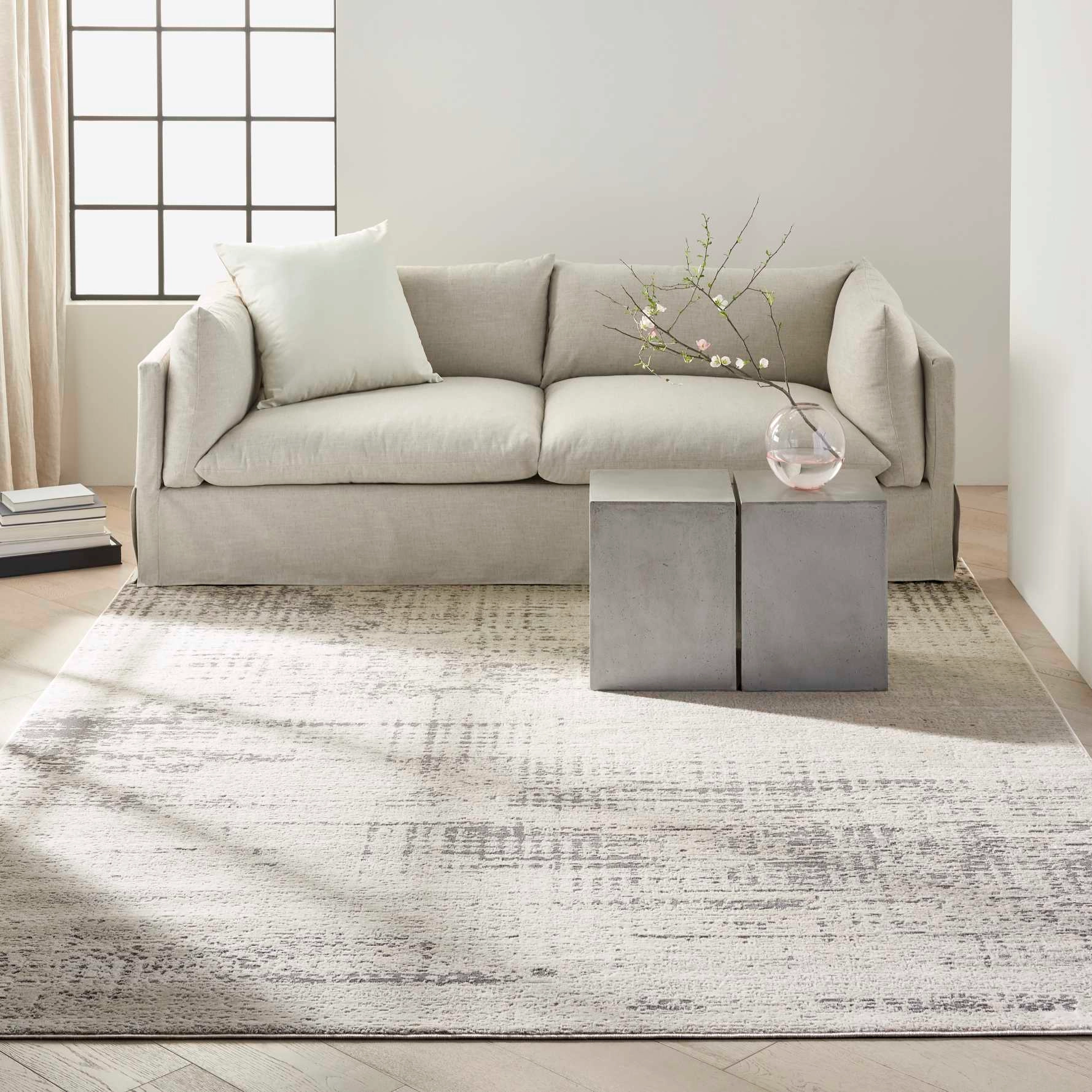 Covor Model Calvin Klein CK953, Crem, Bej, Modern, Ideal pentru Living, Dormitor, Birou, Sufragerie [2]