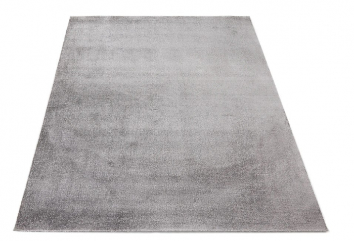 Covor Belgian Model Fargo 71501‑070, Gri, Inaltime Fir 7 mm, Antialergic, Polipropilena, Living, Dormitor, Sufragerie, Copii [4]