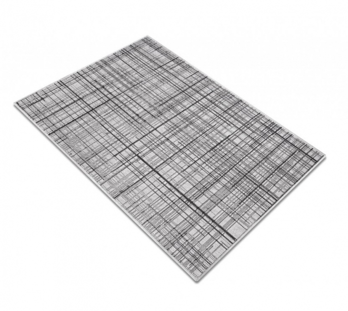 Covor Model Flex 19171‑08, Marime 150 x 230 cm, Gri, Inaltime Fir Tesatură plată, Antialergic, Polipropilena, Bucatarie [4]