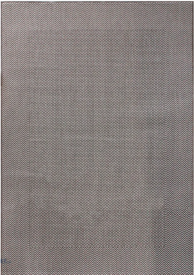 Covor Model Iuta Jeans 19242‑91, Maro, Inaltime Fir Tesatură plată, Antialergic, Polipropilena, Bucatarie, Hol, Balcon [4]