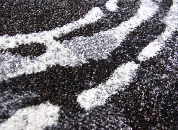 Covor Model Mira 24010-196, Gri, Inaltime Fir 6 mm, Antialergic, Polipropilena, Living, Dormitor, Sufragerie, Birou [5]