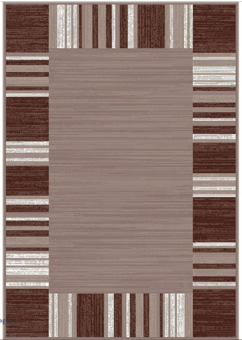 Covor Model Mira 24070‑120, Maro, Inaltime Fir 6,5 mm, Antialergic, Polipropilena, Living, Dormitor, Sufragerie, Birou [1]