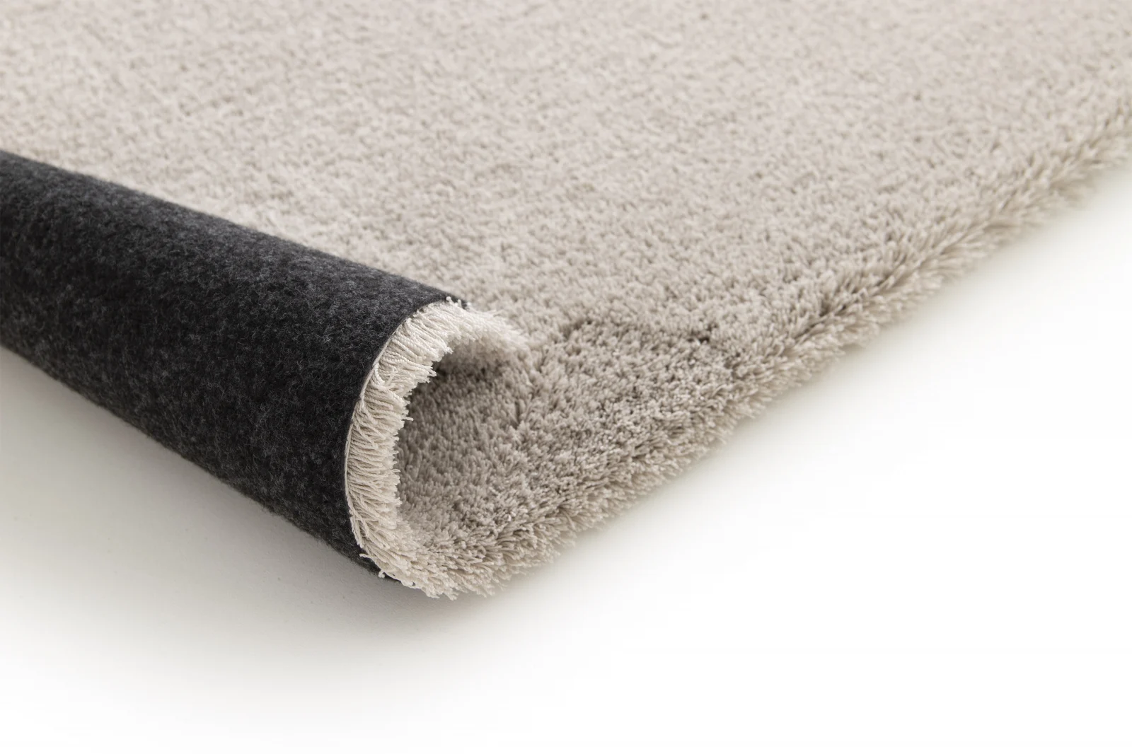 Covor Premium Belgian Model Soft Rimini 71481-060, Crem, Lungime Fir 22 mm, Poliester Reciclat, Antialergic, Living, Dormitor, Sufragerie, Birou [2]