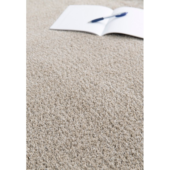 Covor Premium Belgian Model Soft Rimini 71481-077, Bej, Gri, Lungime Fir 22 mm, Poliester Reciclat, Antialergic, Living, Dormitor, Sufragerie, Birou [2]