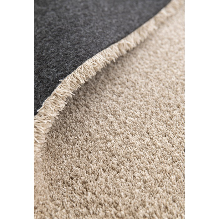 Covor Premium Belgian Model Soft Rimini 71481-080, Bej, Lungime Fir 22 mm, Poliester Reciclat, Antialergic, Living, Dormitor, Sufragerie, Birou [2]
