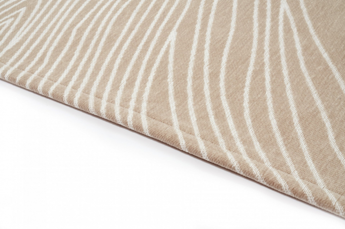 Covor Premium Model DYWAN ETNA BEIGE, Bej, Tesatura Plata, Poliester, Bumbac, Antiderapant, Antialergic, Living, Dormitor, Sufragerie, Birou [5]