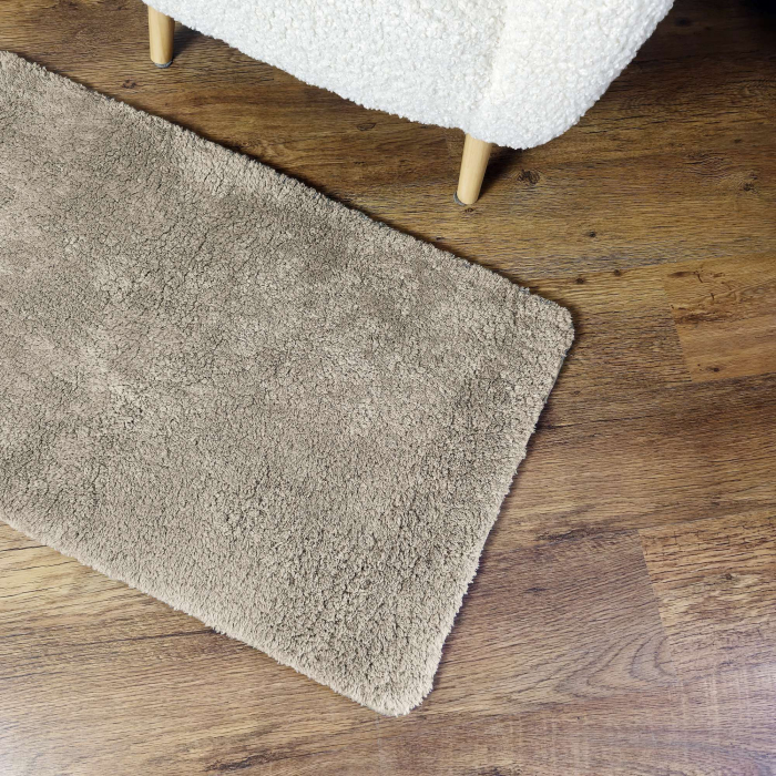 Covoraș Universal Antiderapant Comfort, Bej, Poliester, Lungime Fir 20 mm, Grosime Totală 22 mm [4]