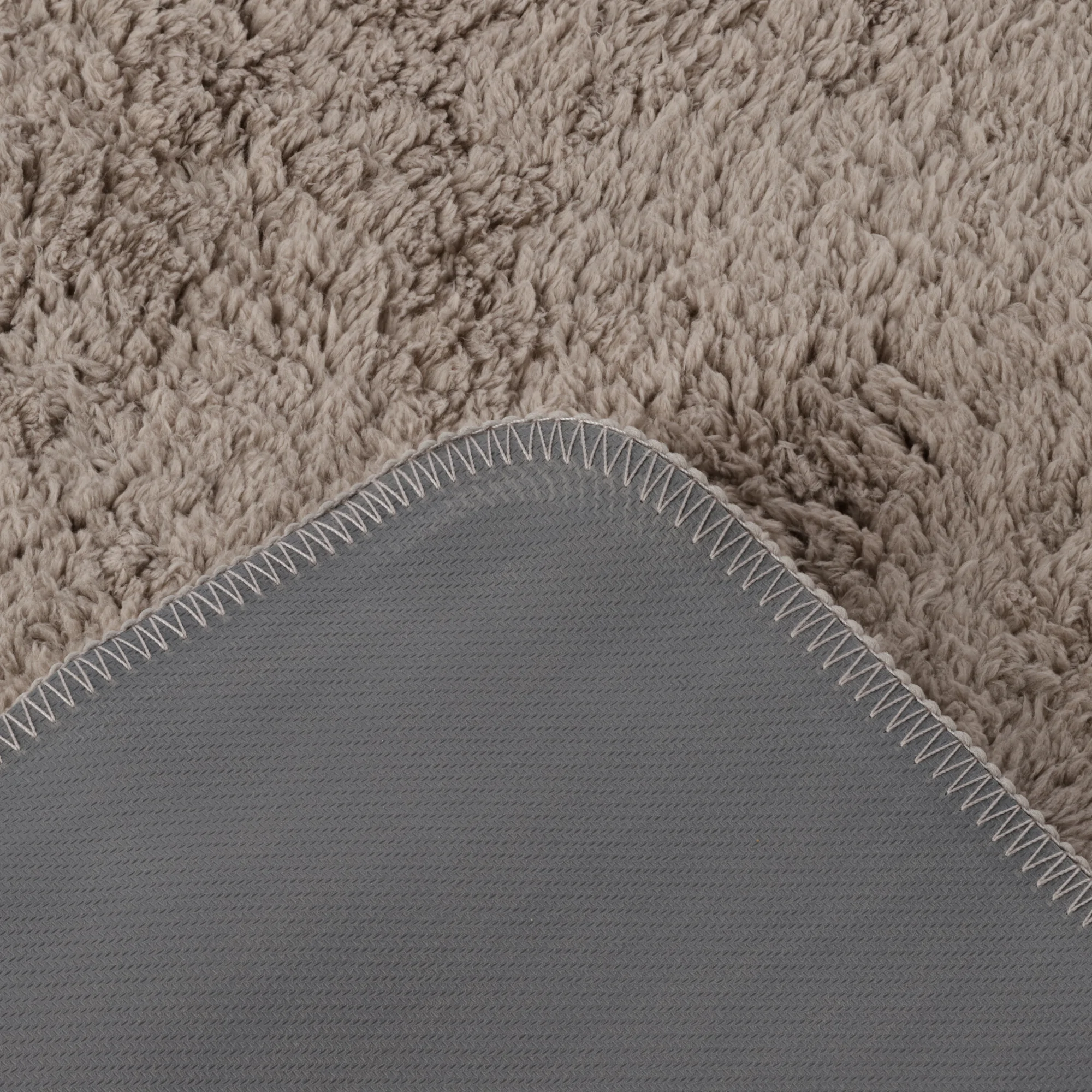 Covoraș Universal Antiderapant Comfort, Bej, Poliester, Lungime Fir 20 mm, Grosime Totală 22 mm [6]