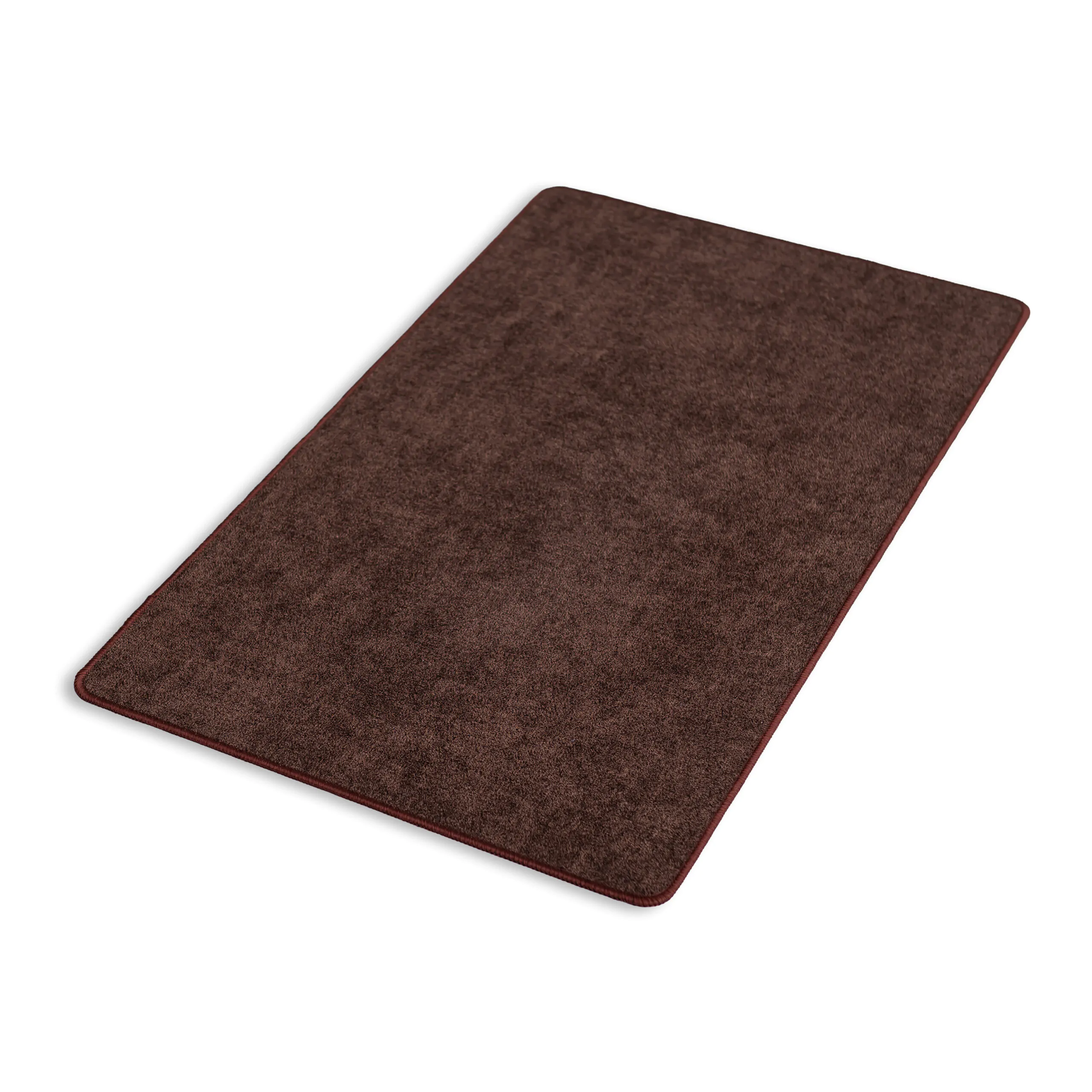 Covoras Antiderapant Universal WOOL 45 X 75 cm, Poliester, Maro [2]