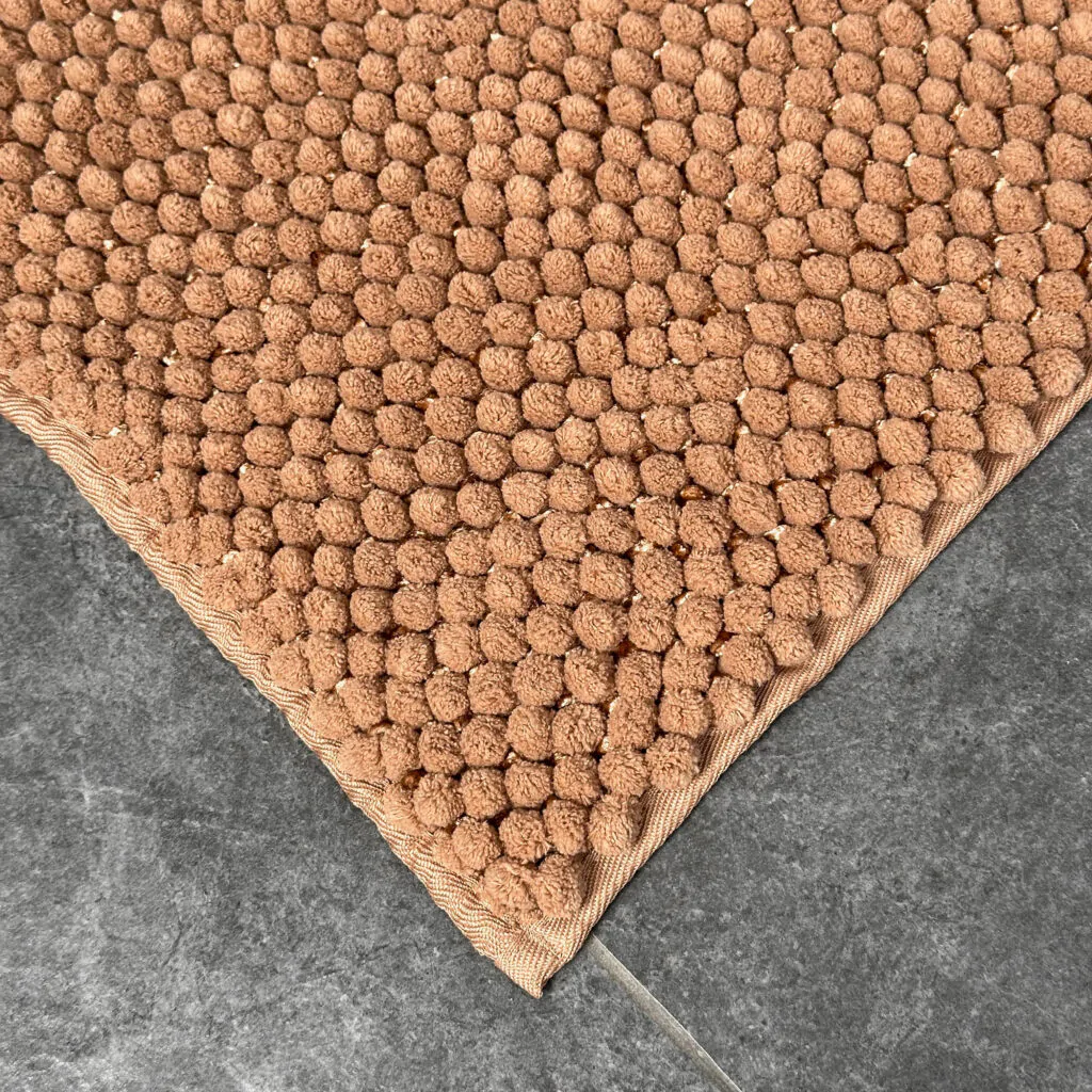 Covoraș de Baie Antiderapant Ananas, Cacao, Microfibră de Poliester, Grosime Totală 15 mm [7]
