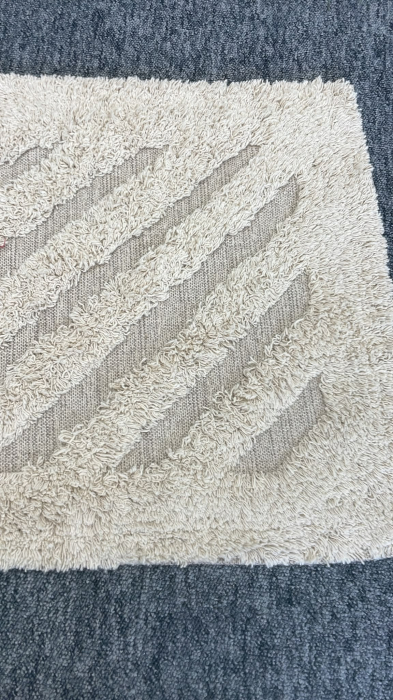 Covoras Baie Softa Stripe, Marime 45 X 75 cm, Ivory, Bumbac [4]