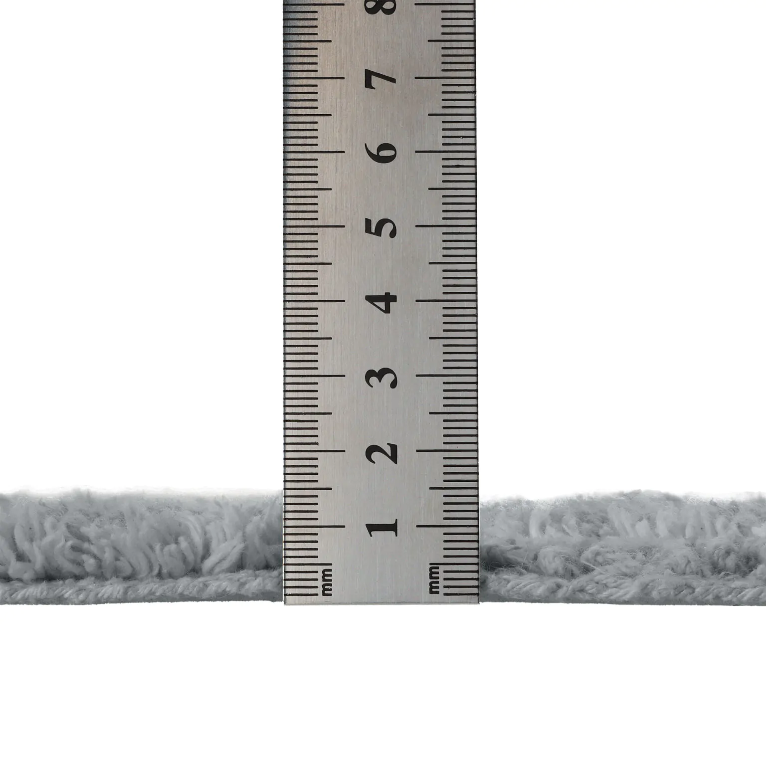 Covoraș de Baie Antiderapant Touch, Gri Cald, Bumbac, Lungime Fir 10 mm, Grosime Totală 13 mm [7]