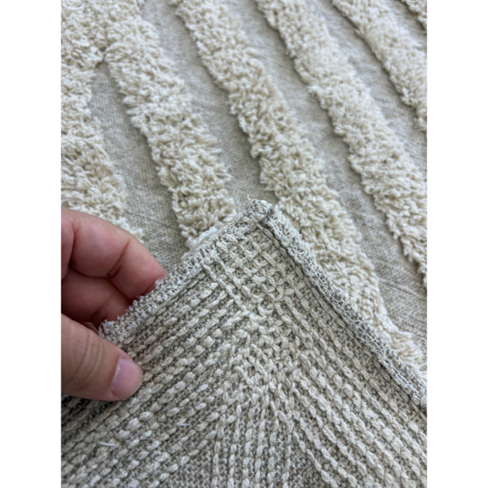 Covoras Baie Softa Stripe, Marime 45 X 75 cm, Ivory, Bumbac [4]