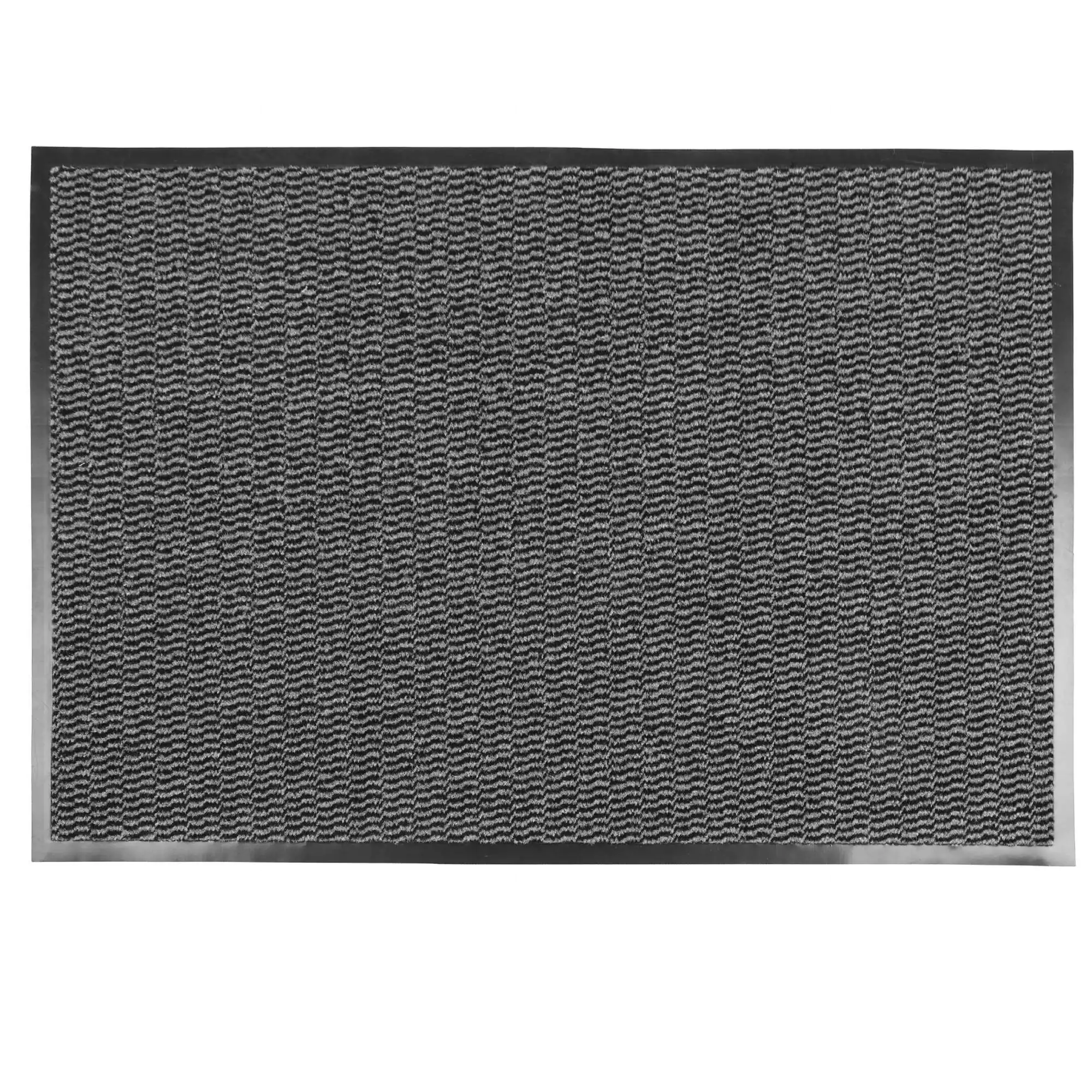 Covoraș de Intrare Antiderapant Maxima, Gri, Mărime 45 × 75 cm, Poliester și Polipropilenă, Bază TPE, Grosime Totală 4 mm [5]