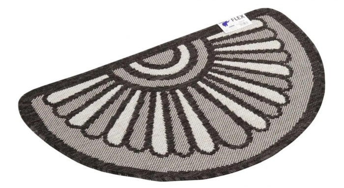 Covoras Intrare Tip Iuta, Model Flex 19163-80, Maro, Antiderapant, Antialergic, Polipropilena [3]